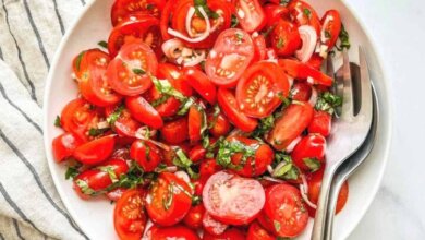 A Delightful Tomato Salad Recipe from a Chef Friend
