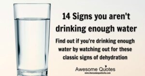 Are YOU Drinking Enough Water