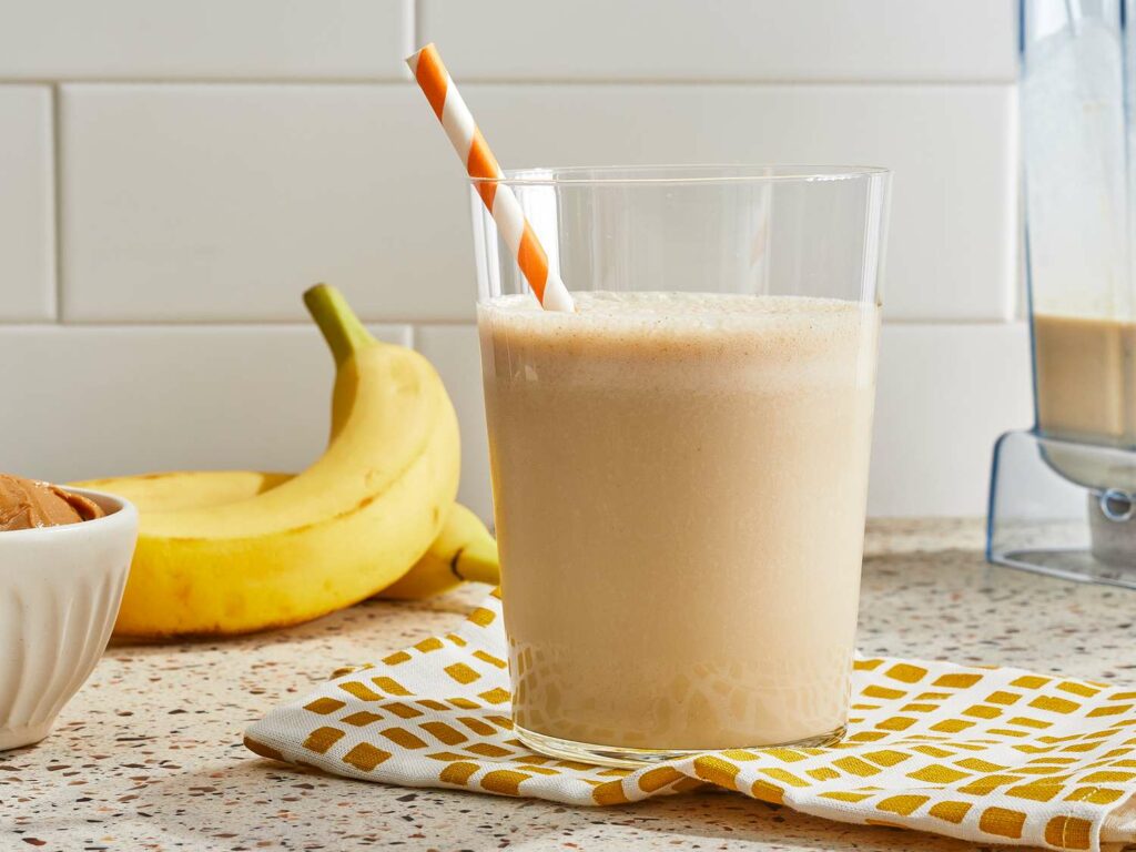 Banana and Peanut Butter Smoothie A Delicious Weight Gain Treat