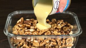 Delightful Nut Clusters with Condensed Milk A Royal Treat