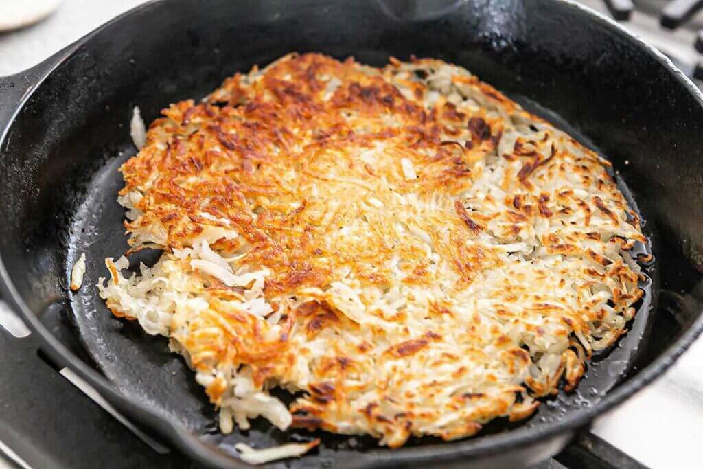 Homemade Hash Browns Extra Crunchy & Easy Without Frying