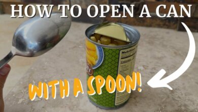 How to Open a Can with a Spoon A Handy Kitchen Hack